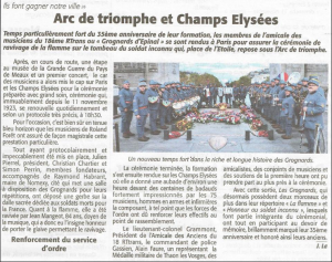 arc de triomphe et champs elysées